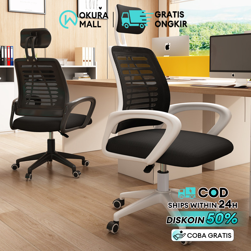 Foto Kursi Kursi Kantor Ergonomis Adjustable Kursi Kerja Komputer
